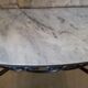 1950s wrought iron console