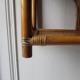 Rattan shelf