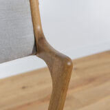 Chaises de salle à manger danoises du milieu du siècle de Nova Mobler, années 1960, ensemble de 4