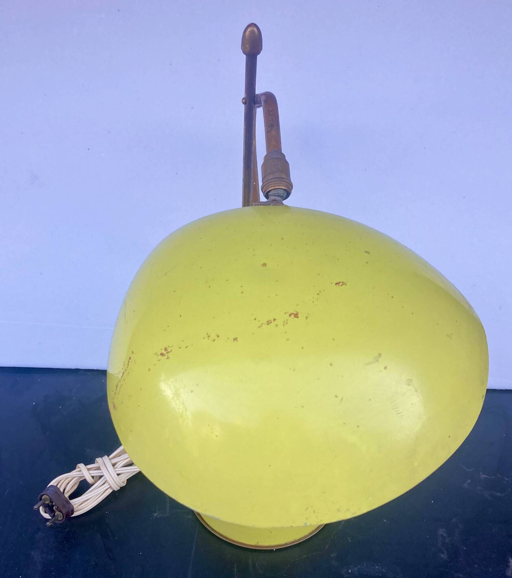 Desk lamp by jean boris lacroix - vintage from the 1950s - rare!!!