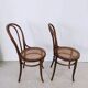 Paire de chaises cannées Fischel bistro
