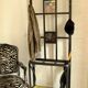 Art-deco coat rack wardrobe