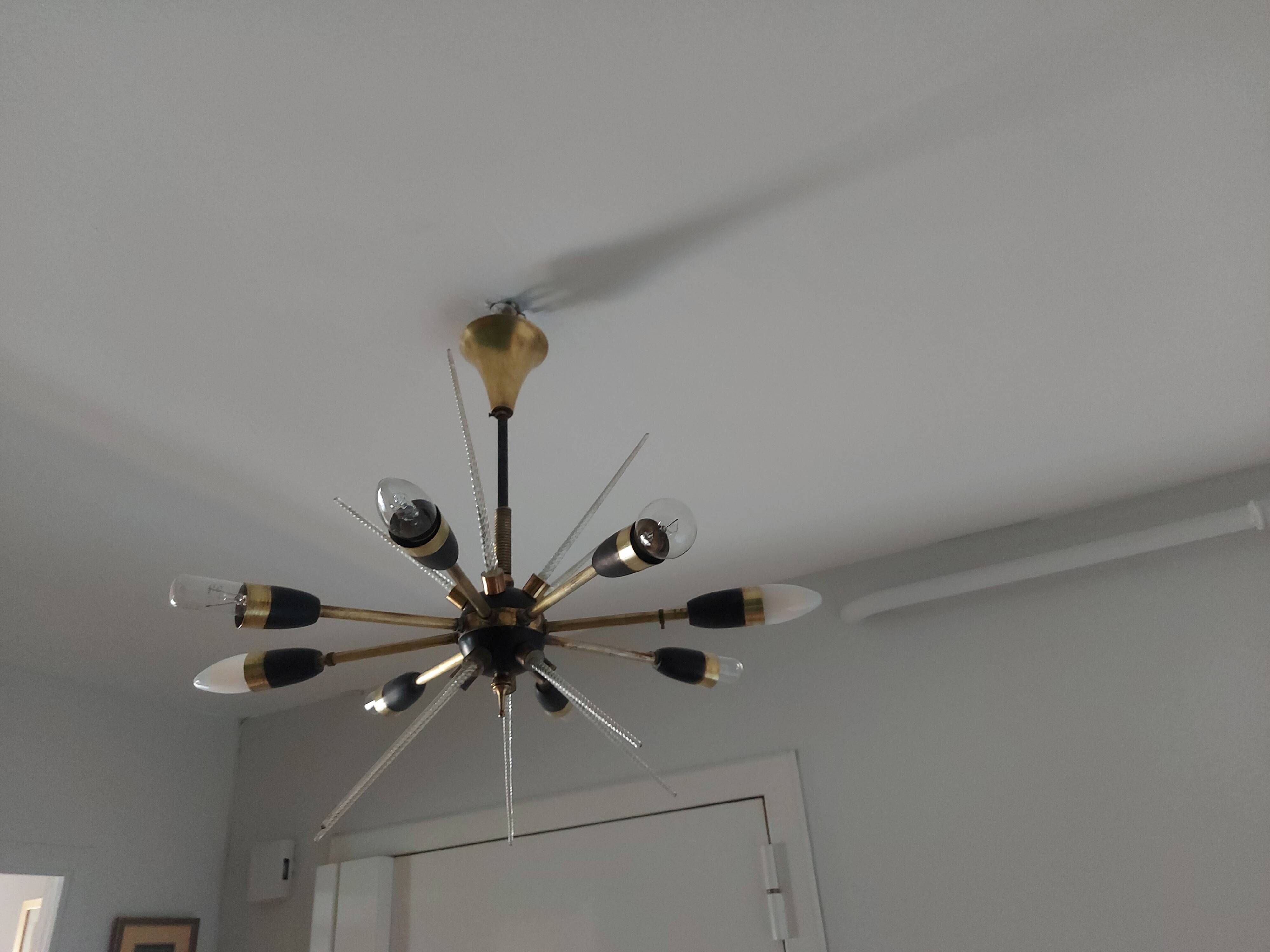 Sputnik chandelier