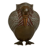 Brass zoomorphic vase