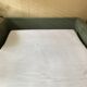 La Redoute interior. Khaki mottled Lomeo convertible sofa.