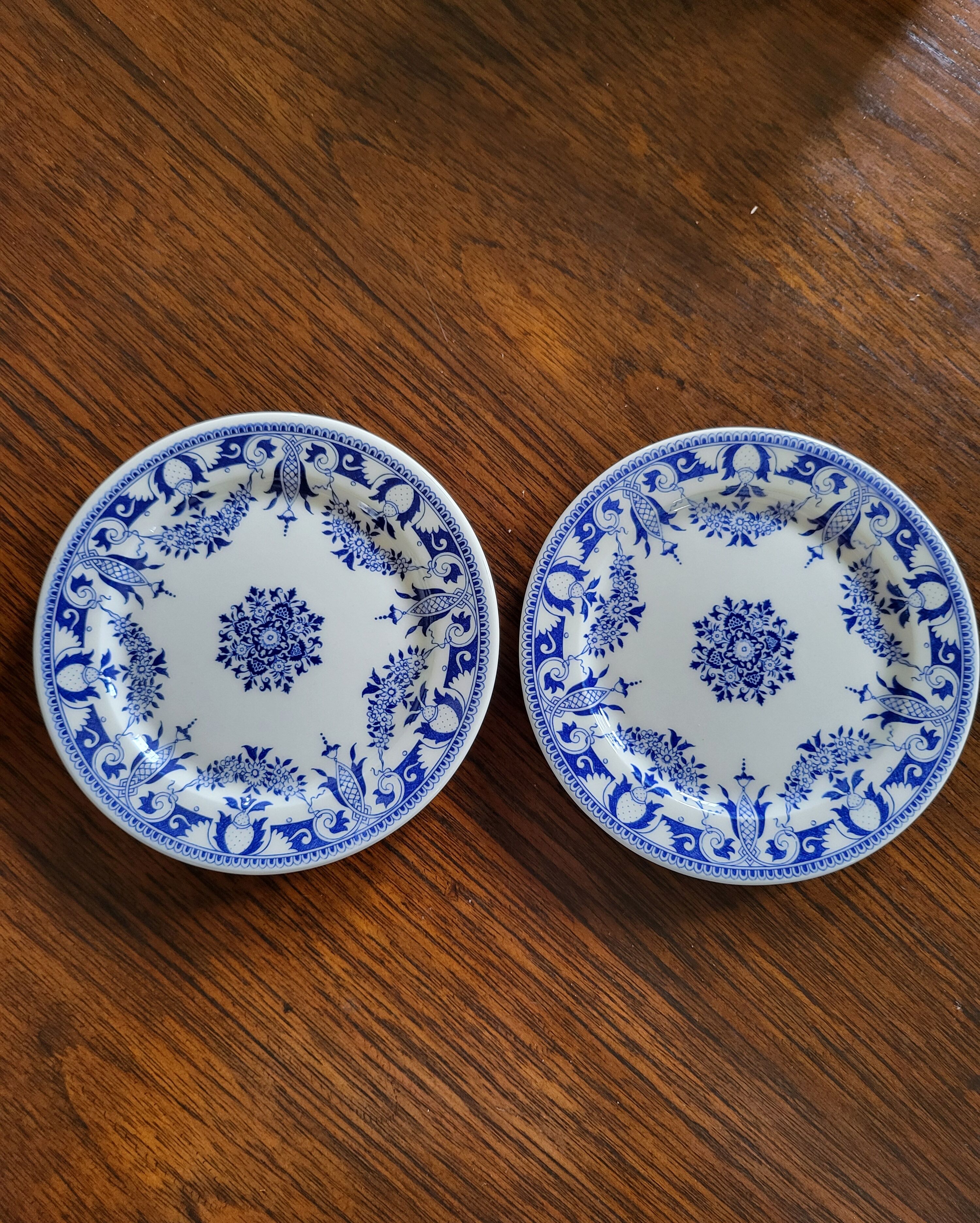 2 porcelain coasters from gien