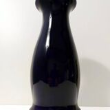 Blue Lacquered Ceramic Vase by Lavenia Ascribable to Guido Andlovitz, Italy