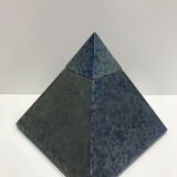 Pyramid-shaped ceramic covered box