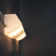 Pair of glass wall light of the years 50 Holophane