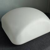 Large square ceiling/wall light in vintage opaline