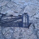 Art Deco wall coat rack