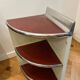 Formica and Vintage Metal Corner Cabinet (50-60)