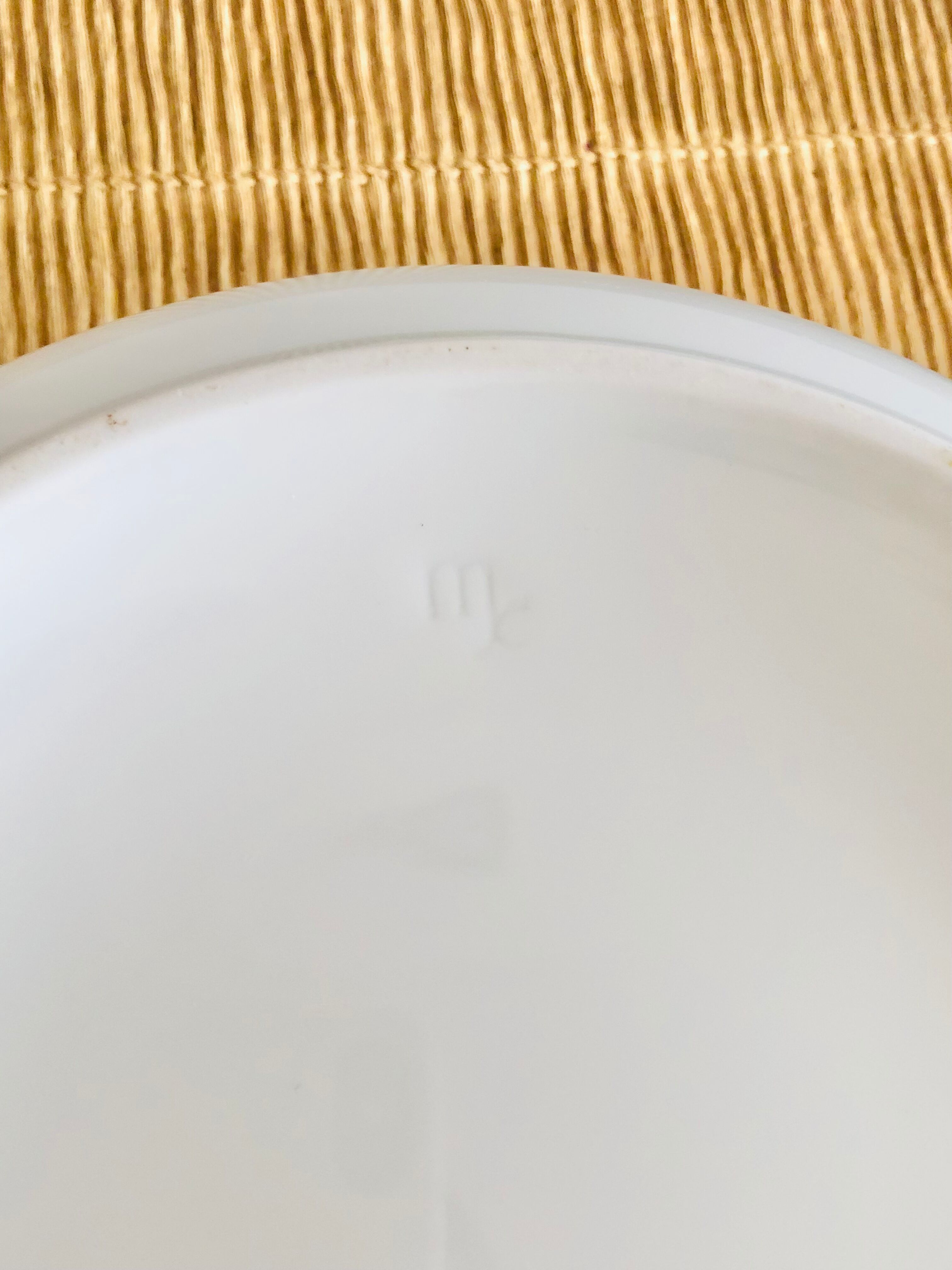 Soup bowl 1960's porcelain