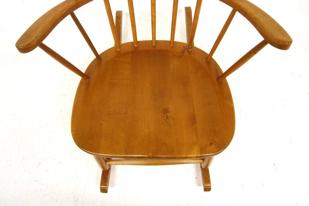 Scandinavian rocking chair, Nesto Stolfabrik, Sweden, 1960