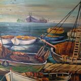 Painting the oil on canvas signed