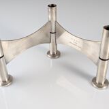 CNGT 1978 Tennis Award: Ravinet d'Enfert Silver Plated Candlestick