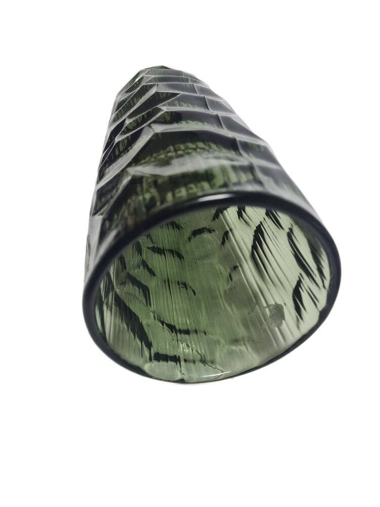 Oculus New Look vase attributed to Jan Sylwester Drost for Ząbkowice Glassworks, 1970s