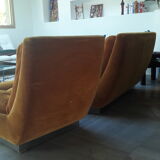 Armchair and bench Jacques Charpentier