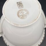 White and gilded Limoges porcelain tea/coffee service – MPM0724SV1