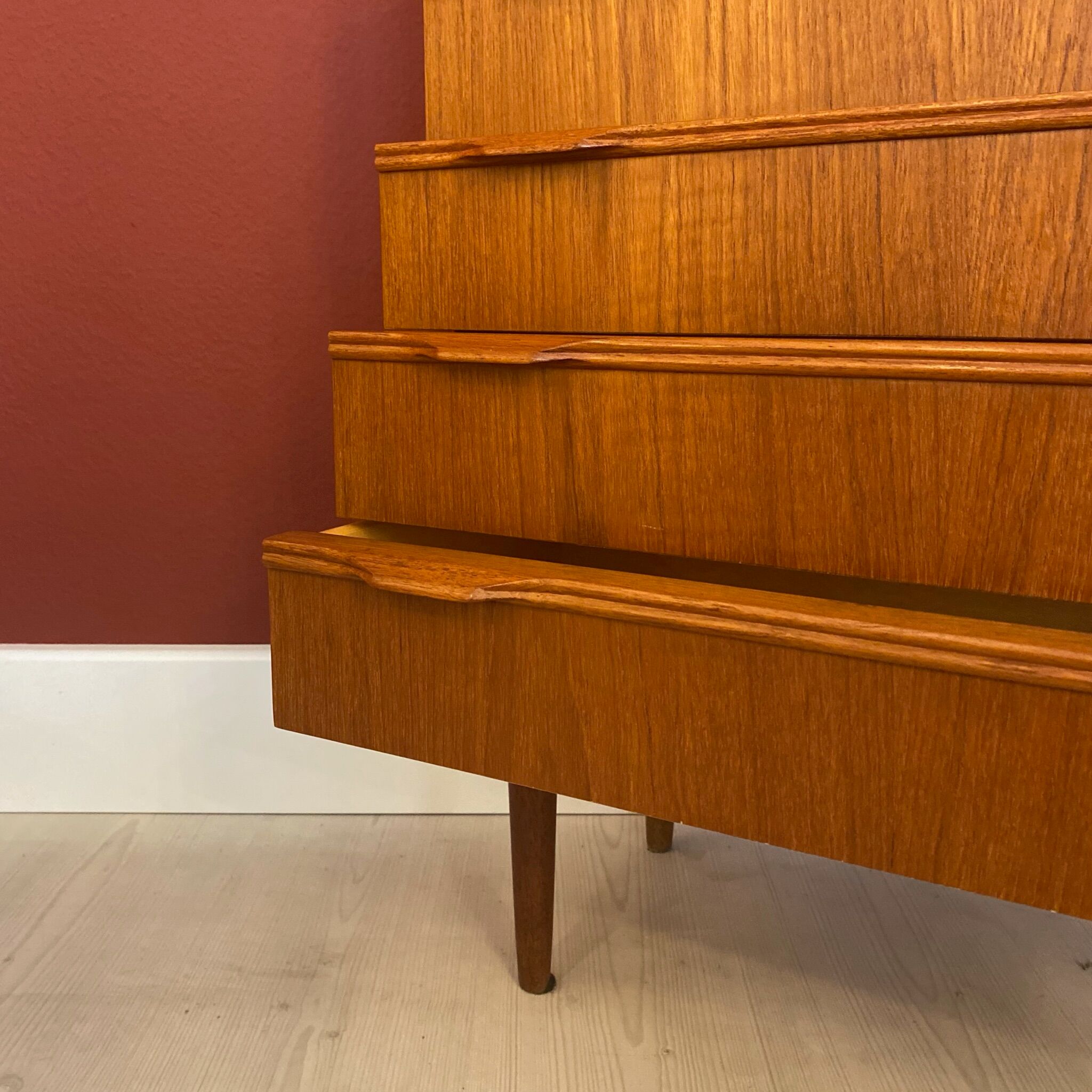 Danish Teak Chest of Drawers by Erling Torvits