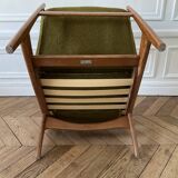 Pair of 790 armchairs by Joseph André Motte, Steiner, 1960