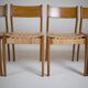 Set of 6 GESSEF chairs published by Consorzio Sedie Friuli, Italy, 1970s.