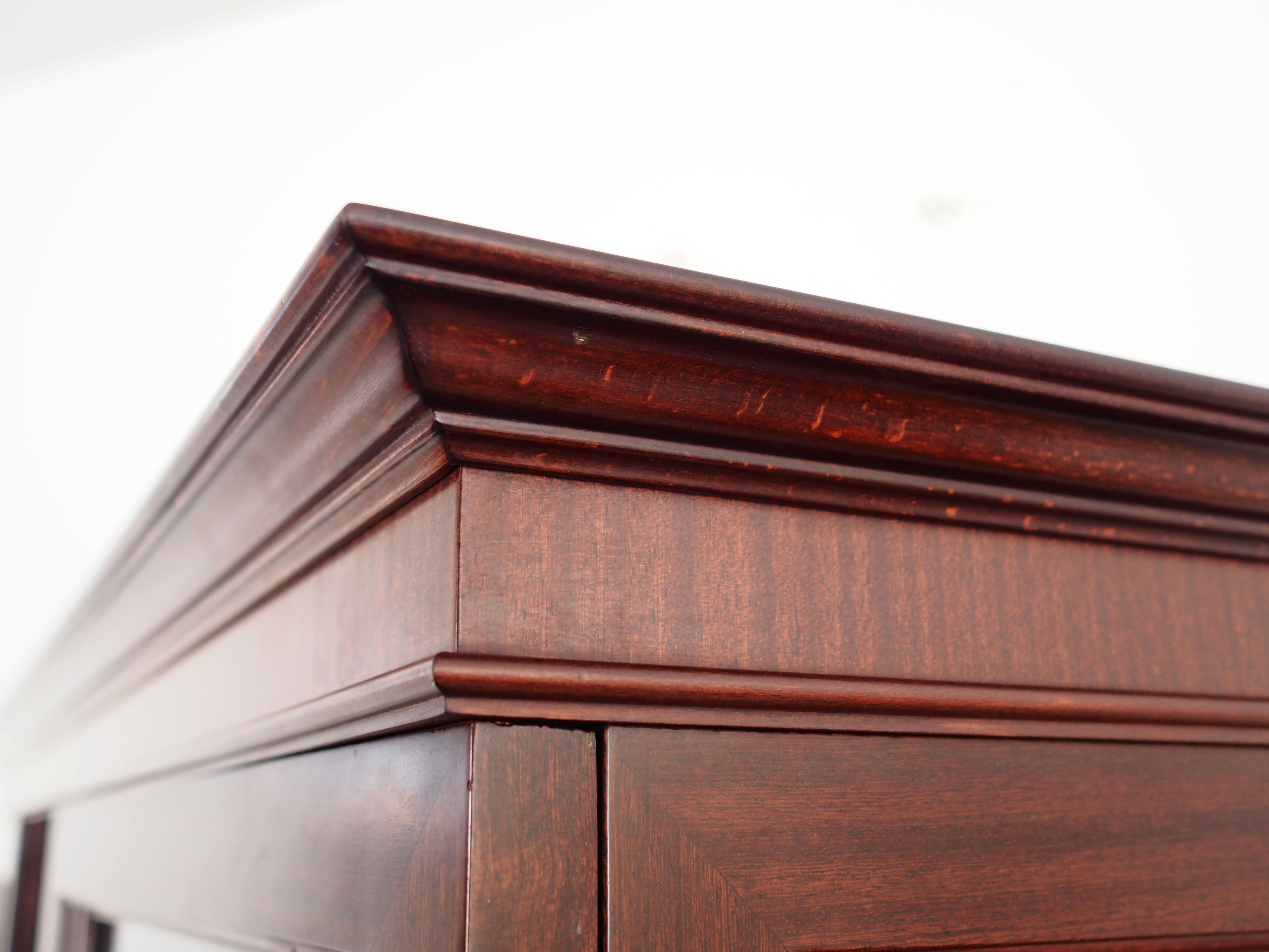 Mahogany cupboard, Danish design, 1970s, production: Denmark