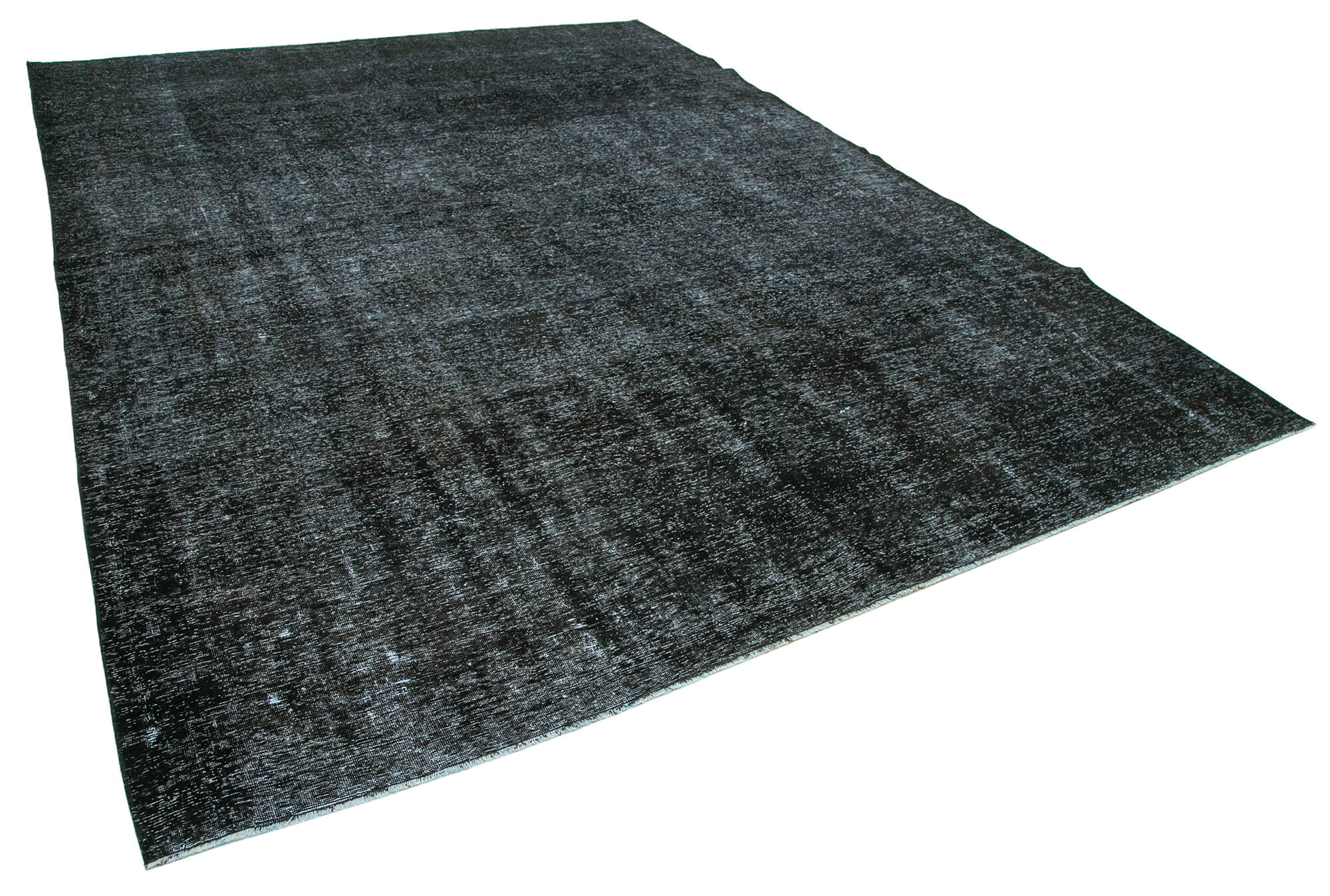 Tapis oriental surteint noué à la main 287 cm x 390 cm Tapis en laine noire