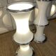 Enrico tronconi - pair of lamps model bamboo