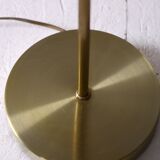 Scandinavian lamp with golden floor lamp