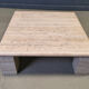 Travertine coffee table 1970s, Italy