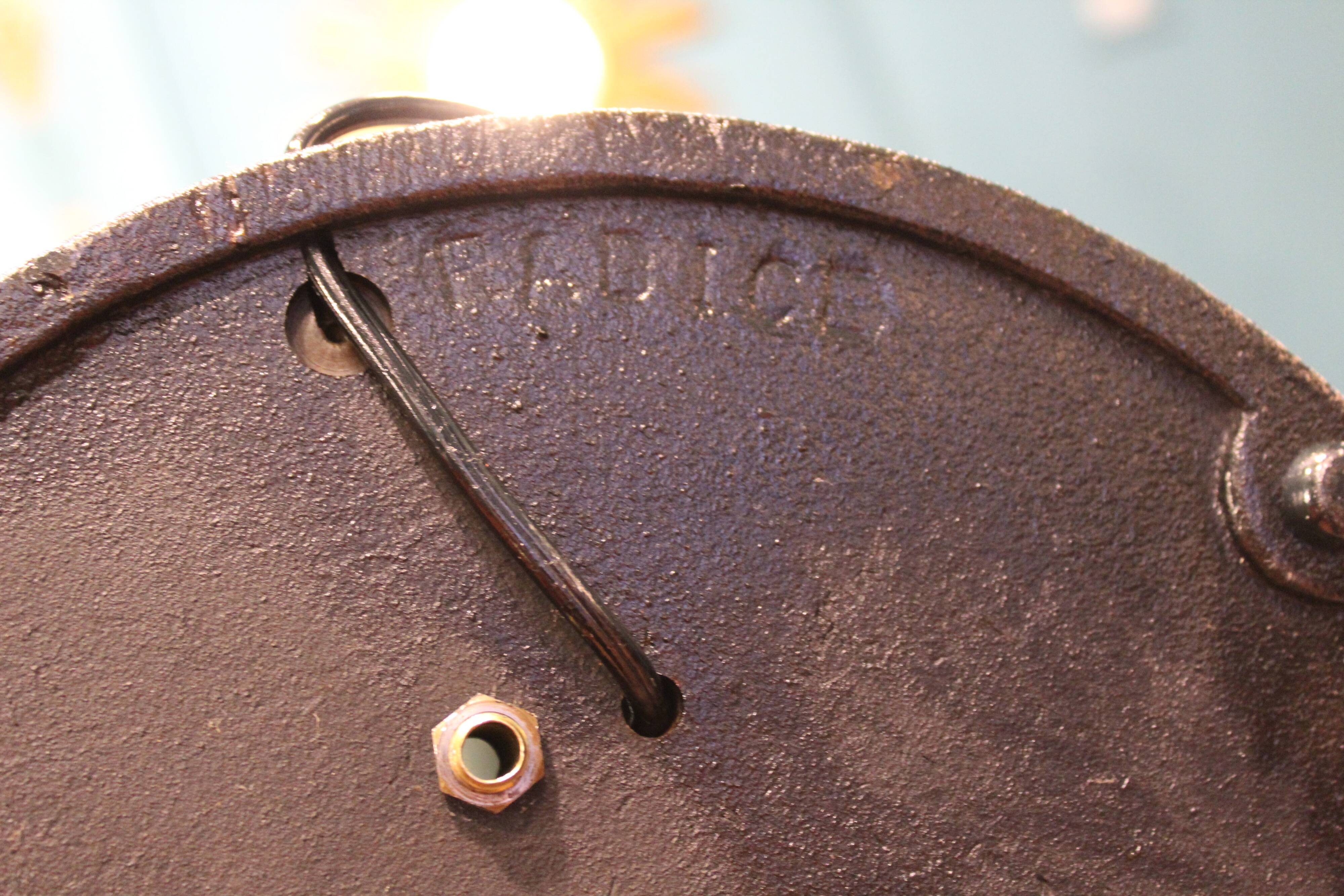 Piantana in metallo cromato Firmata Radice, Italia 1970s, in ottime conditions