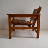 Massive wooden chair 1970