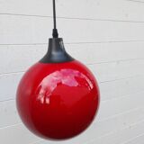 Globe pendant lamp from the 70s