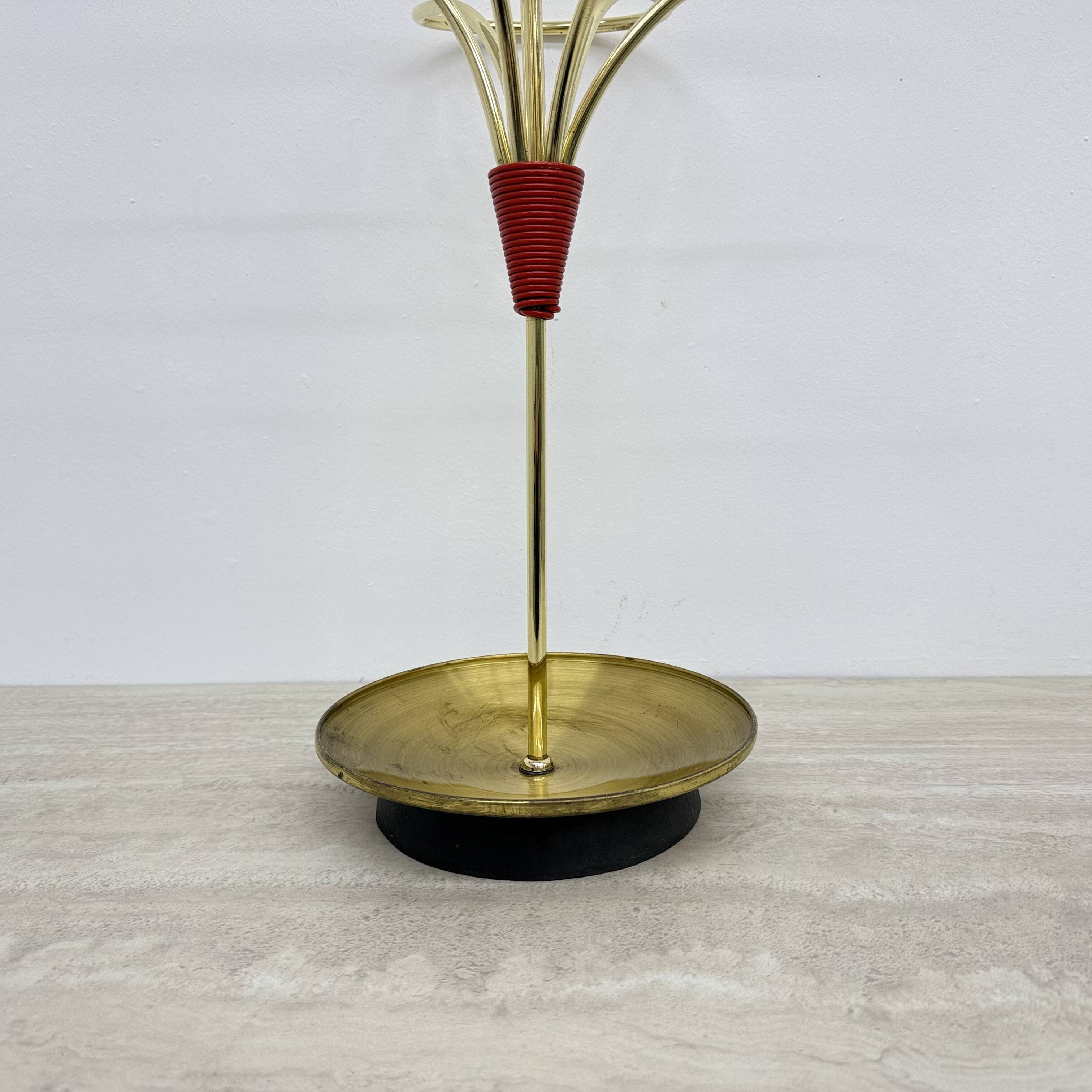 Mid-century Modern Brass umbrella stand , 1950s