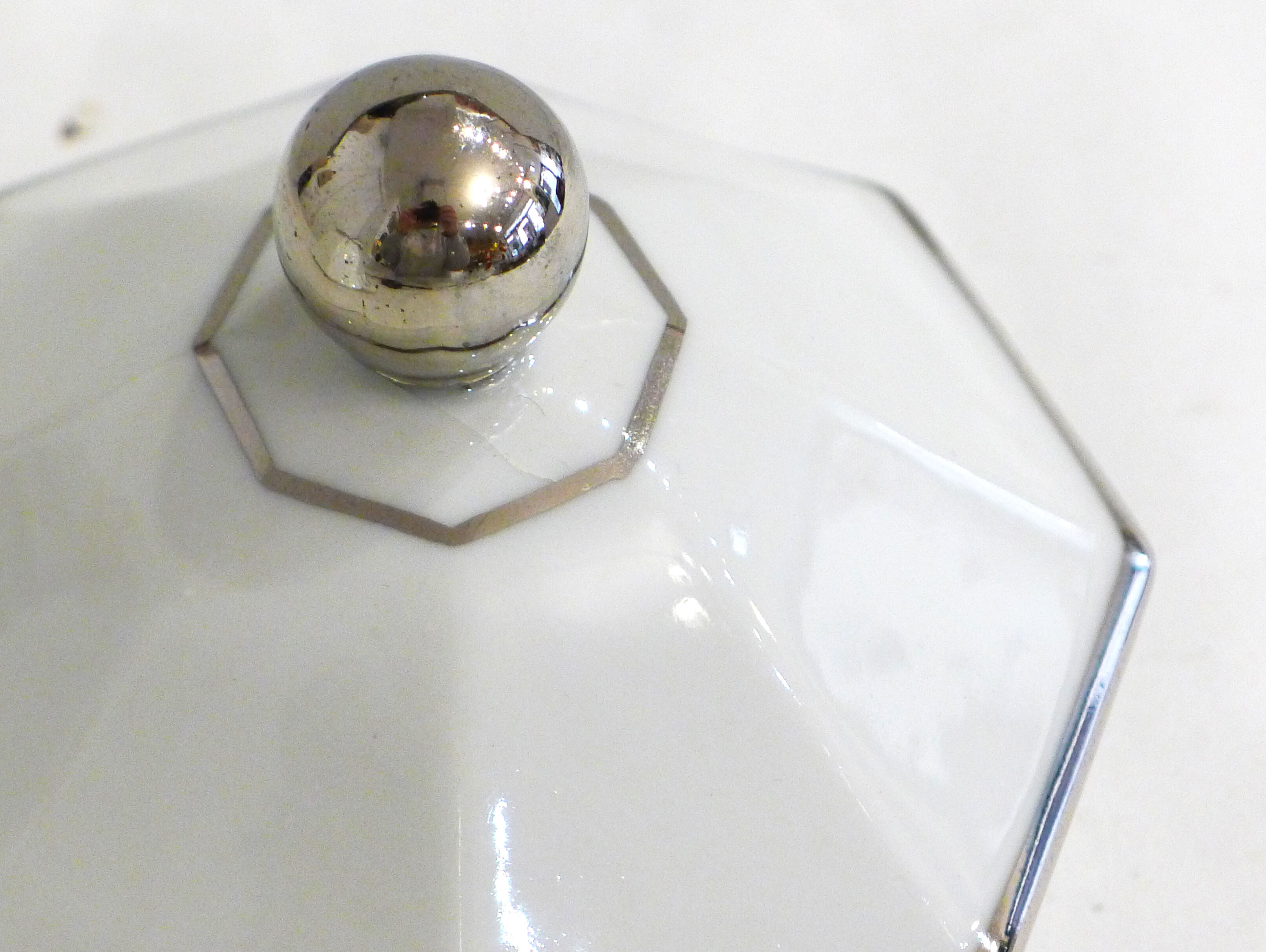 TLB Limoges Porcelain Art Deco Sugar