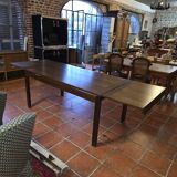 Scandinavian extendable oak table from the 1960s.