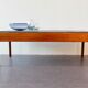 Vintage coffee table with stone tray