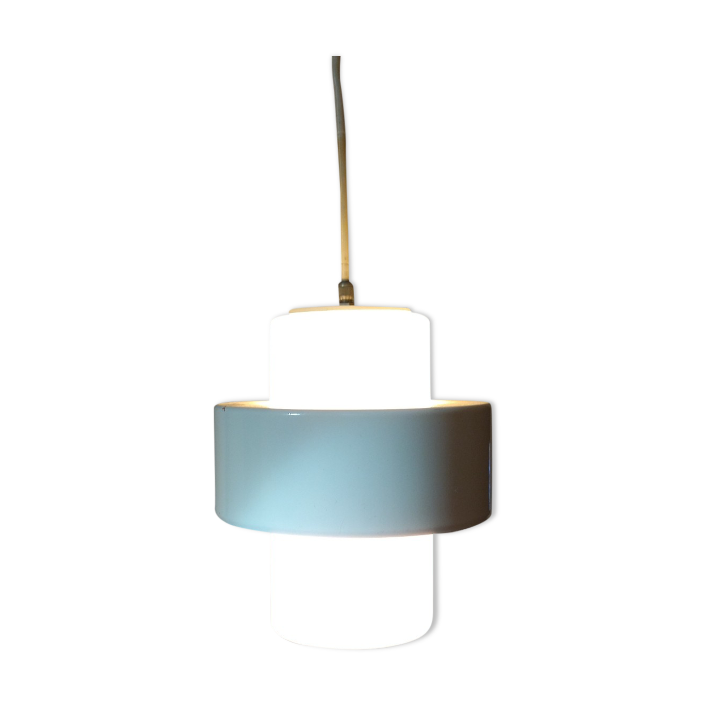 Scandinavian hanging lamp by Louis Kalff 60s
