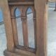 Oak church bench 2m45