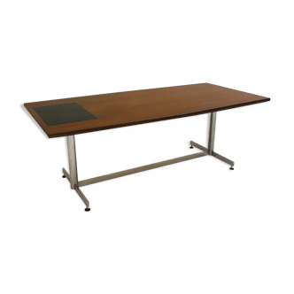 Mid Century Danish Rosewood Writing Desk or Conferance Table, 1970s.