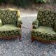 1 pair of old Louis XV shepherdess armchairs