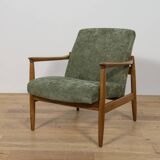 Mid-Century GFM-64 Armchair by Edmund Homa for Gościcińskie Furniture Factory, Poland
