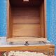 Meuble de marchand - chiffonnier 12 tiroirs en teck