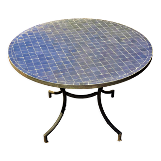 110 cm gray zellige table