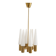 1950s brass and glass chandelier by Hans-Agne Jakobsson