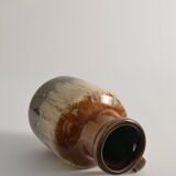 Mid-Century Modern Fat Lava Drip Glaze Ceramic Vase, West Germany, 1970s