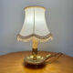Lampe de chevet en bronze vintage 1960