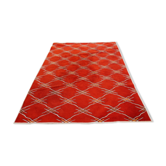 Tapis de 1970 rouge 280x200cm