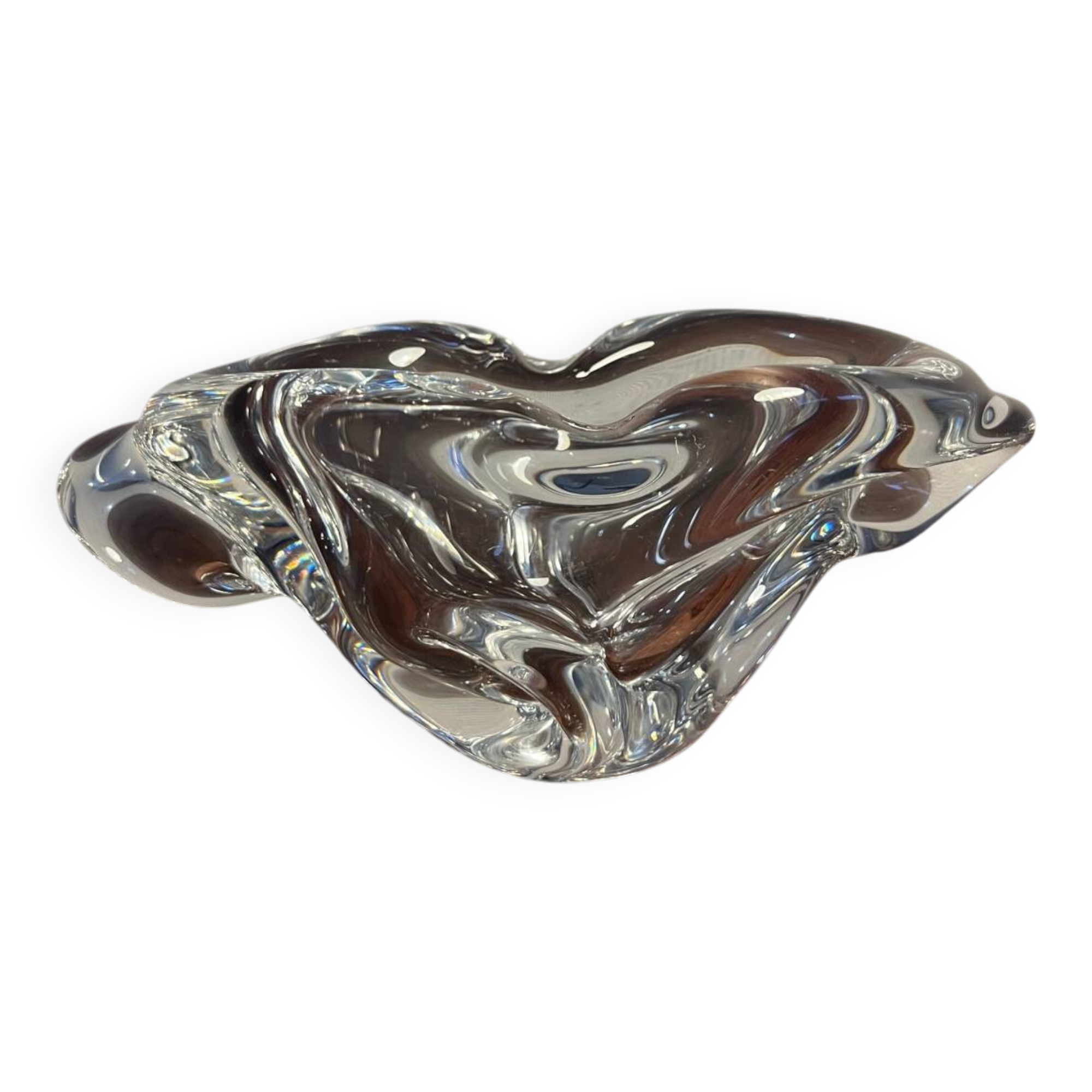 Vide poche centre de table cristal de Sèvres